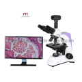 Trinocular Biological Lab Microscope Electron